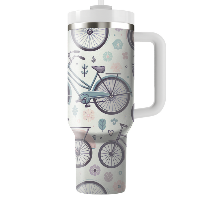 Vintage Bicycle Design  Insulated Tumblers