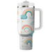 Whimsical Clouds  Tumbler Cups