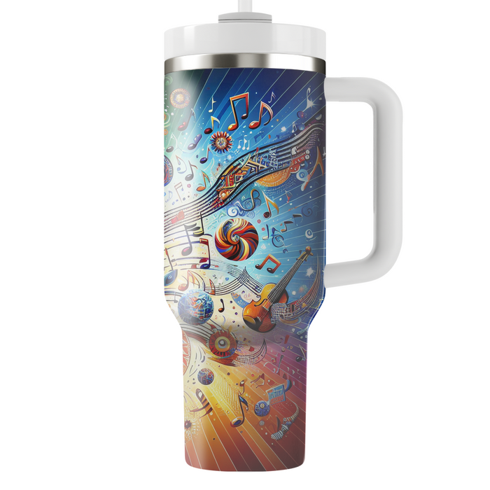 Vibrant Voices - International Day Of Music  Custom Tumblers