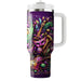 Vivid Revelry - A Colorful Mardi Gras  Decorative Tumblers