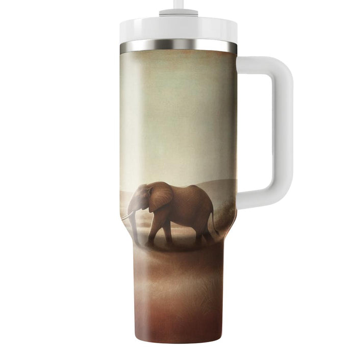 Gentle Elephant Tranquility  Custom Tumblers