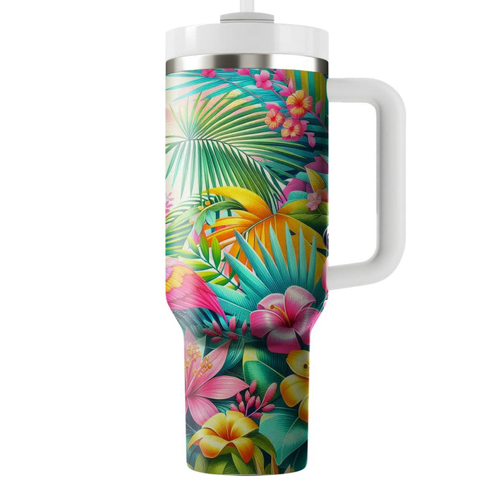 Tropical Paradise Summer  Custom Tumblers