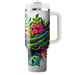 Vibrant Gecko Jungle  Travel Tumblers