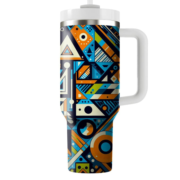 Urban Geometric Graffiti  Tumblers For Gifts