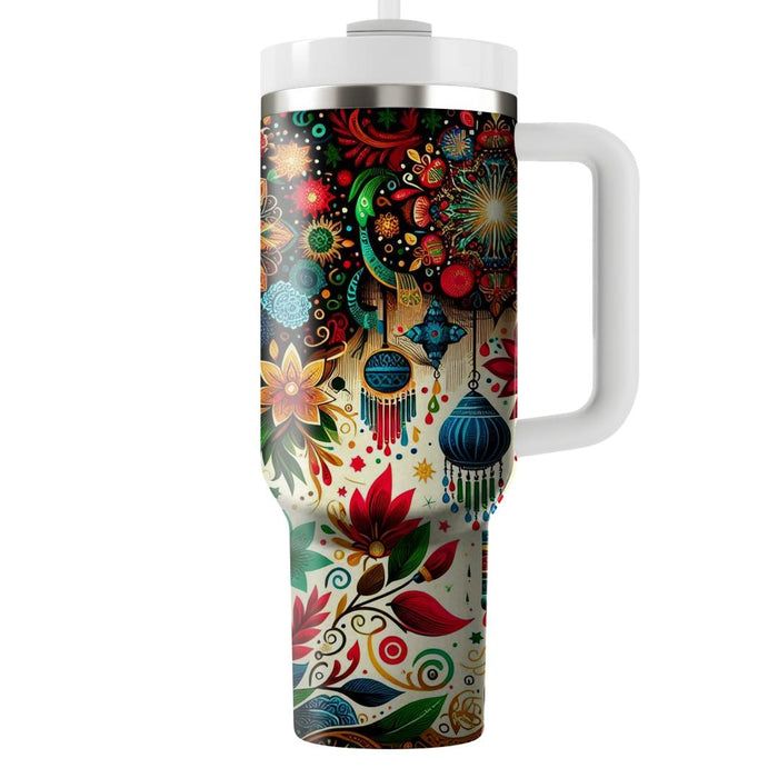 Fusion Festivities - A Cultural Celebration  Tumbler Cups