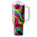 Vibrant Patterned Stripes Insulated Tumblers