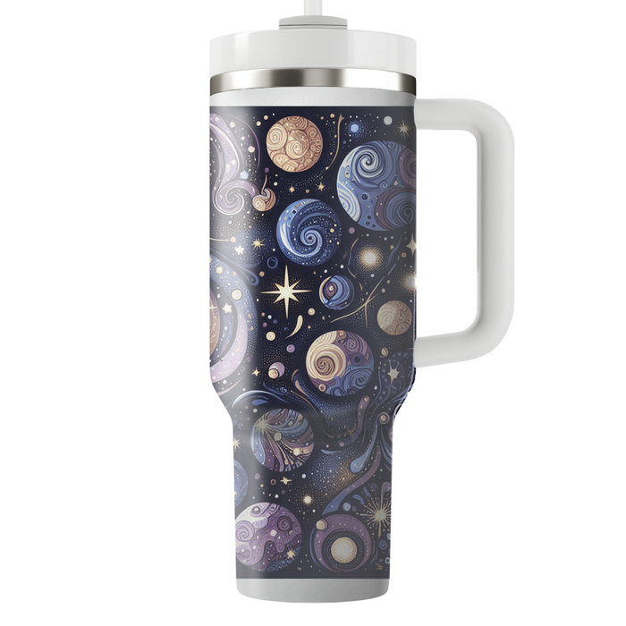 Retro Galactic Patterns  Custom Tumblers