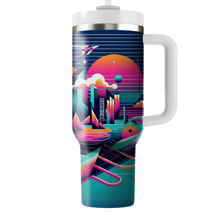 Futuristic Fantasy  Tumblers With Lids