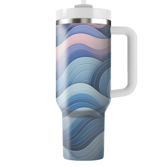 Artistic Wave Design  Insulated Tumblers