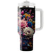 Floral Kaleidoscope  Tumbler Cups