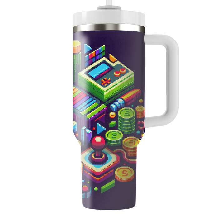 Retro Gaming Icons  Tumblers For Gifts