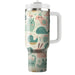 Whimsical Doodle Animals  Travel Tumblers