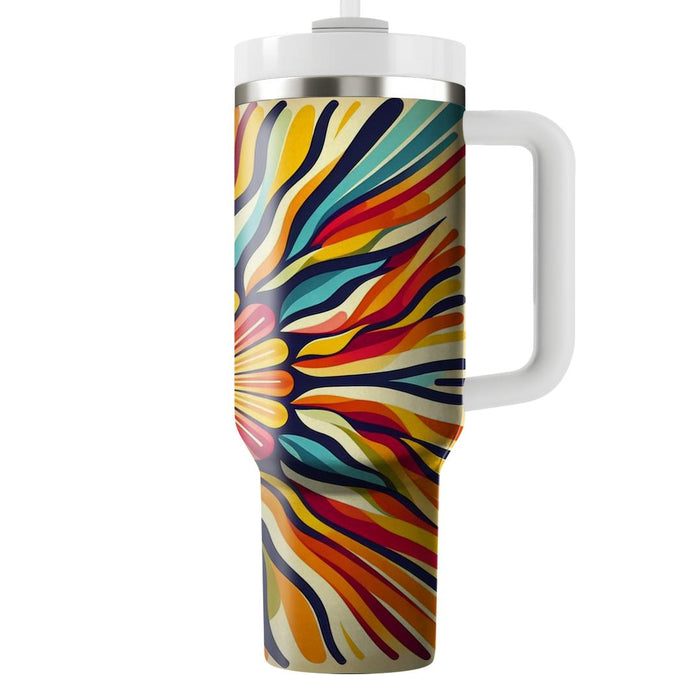 Rainbow Sunshine  Tumbler Cups