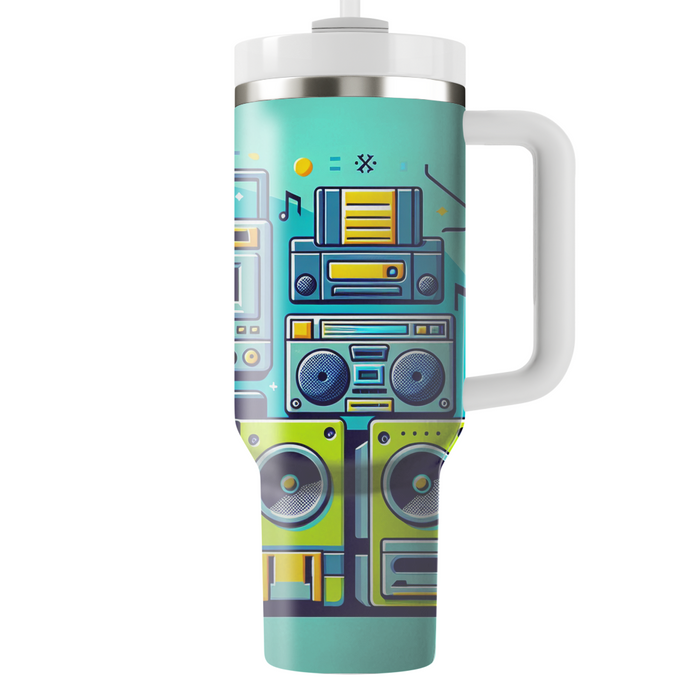 Retro Tech Revolution Insulated Tumblers