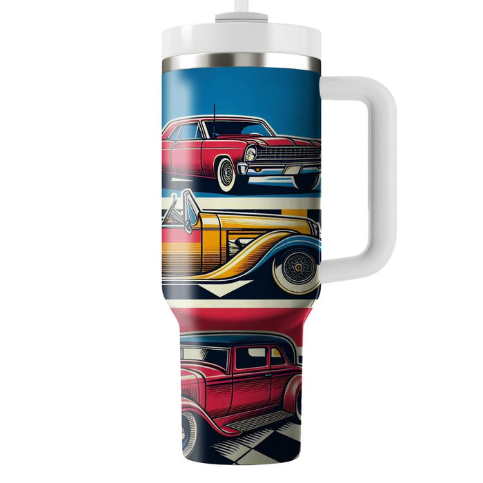 Vintage Car Enthusiast  Tumbler Cups