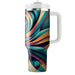 Retro Geometry Fusion  Tumbler Cups