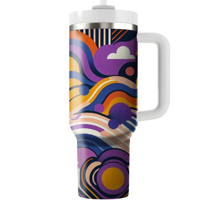 Groovy Vibes  Unique Tumblers