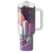 Synthwave Skyline  Tumblers With Lids