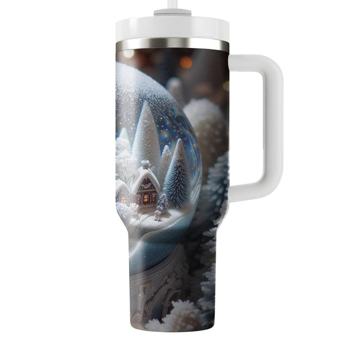 Winter Snow Globe  Custom Tumblers