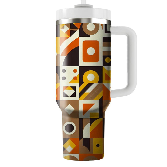 Retro Pattern  Personalized Tumblers