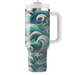 Artistic Wave Cascade  Custom Tumblers