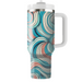 Wavy Stripe Illusion  Tumbler Cups