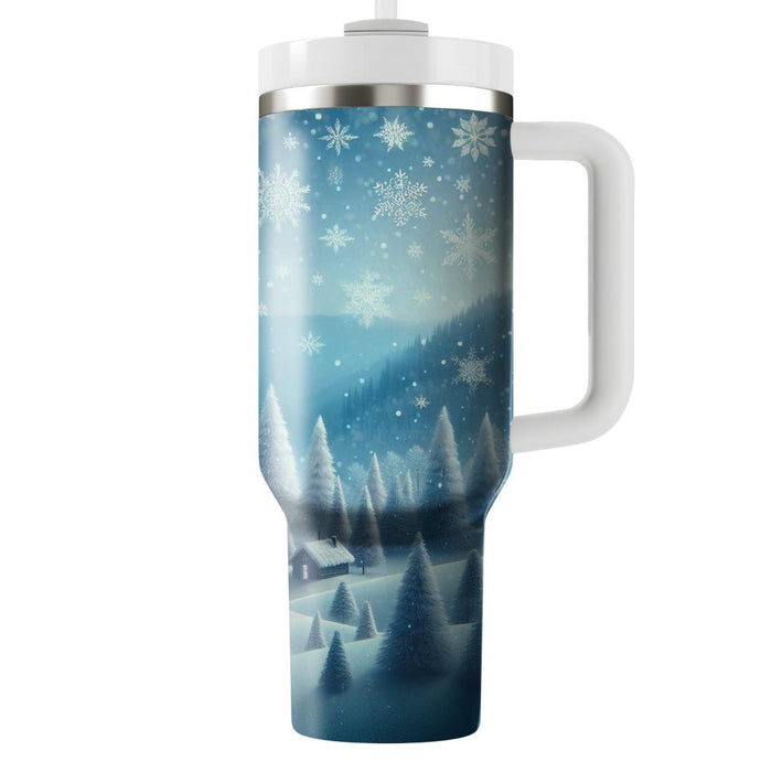 Winter Dreams - A Snow Day Celebration  Custom Tumblers