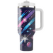 Retro Pixel Galaxy  Tumbler Cups