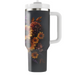 Sunset Bloom Fusion Tumbler Cups