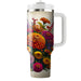 Vibrant Garden Bloom  Tumblers For Gifts