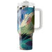 Artistic Brushstroke  Tumblers With Lids