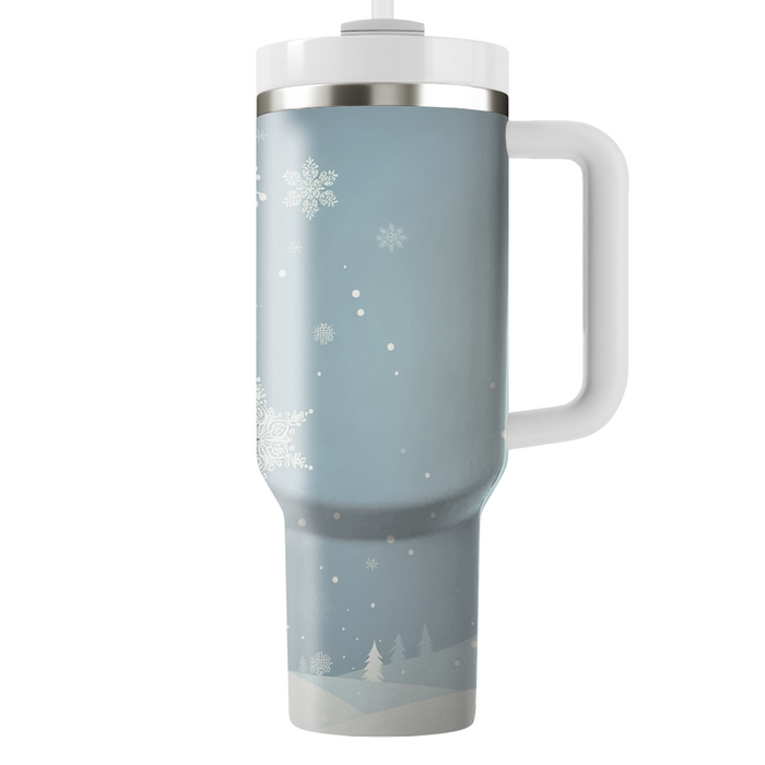 Winter Snowfall  Travel Tumblers