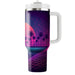 Synthwave Neon Glow  Decorative Tumblers