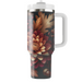 Autumnal Dahlia Dream Travel Tumblers