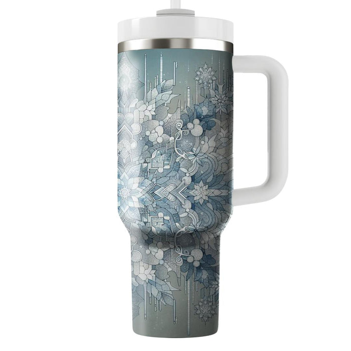 Winter Magic Mosaic  Custom Tumblers