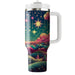 Retro Futurism Landscape  Custom Tumblers