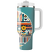 Nostalgic Pattern Play Travel Tumblers