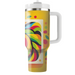 Colorful Spiral Pattern Tumbler Cups