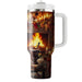 Winter Fireside Comfort  Insulated Tumblers