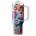 80s Fashion Icon  Tumblers With Lids