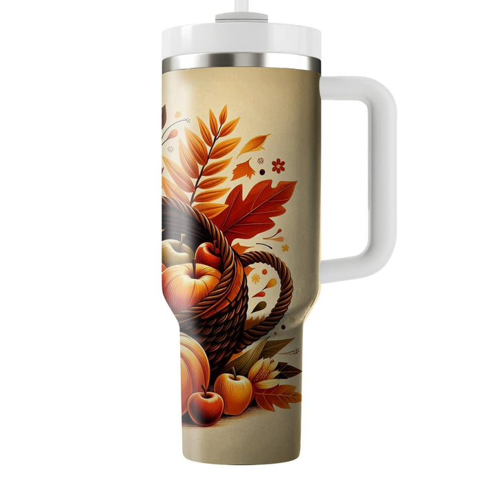 Bountiful Harvest - Thanksgiving  Custom Tumblers