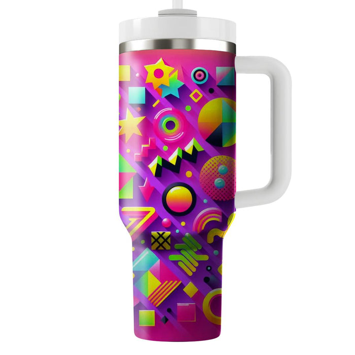 Bright Neon Shapes  Tumblers For Gifts