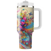 Bright Floral Jubilee  Travel Tumblers