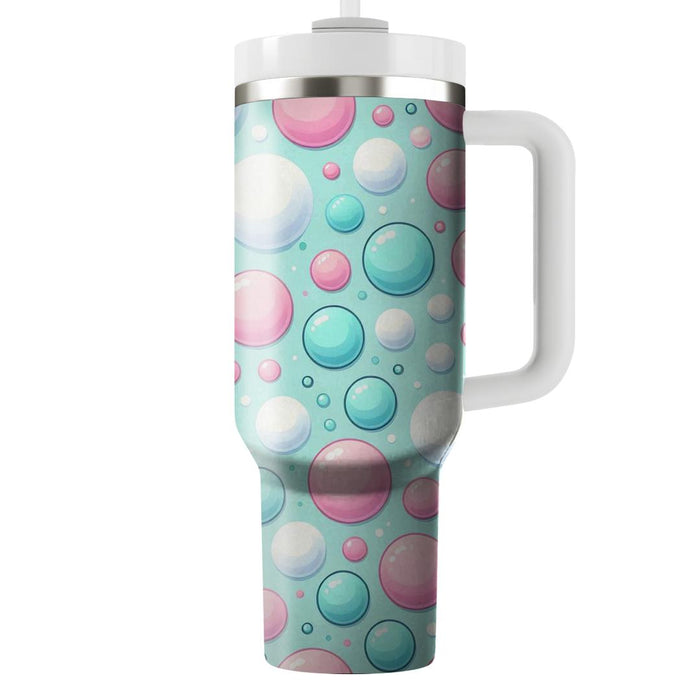 Whimsical Bubble Pattern  Tumblers With Lids