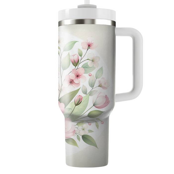 Spring Renewal Blossoms  Tumbler Cups