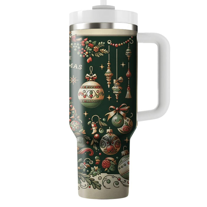 Vintage Celebrations - Christmas Nostalgia  Tumblers For Gifts