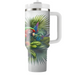 Vibrant Parrot Tropical  Tumblers With Lids