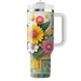 Floral Disco Fever Insulated Tumblers