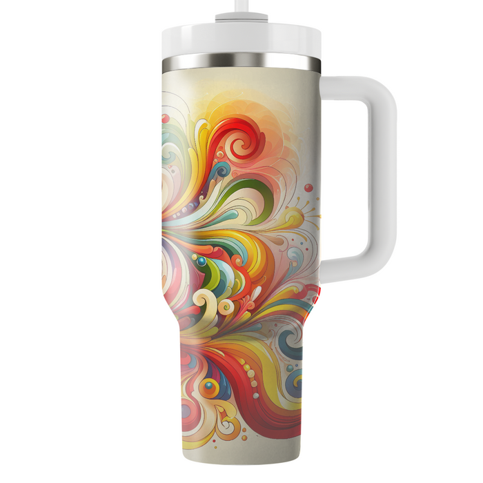 Wondrous Whirl - A Spirited Festival  Travel Tumblers