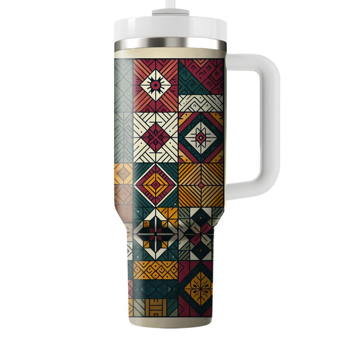 Timeless Quilted Patterns  Decorative Tumblers